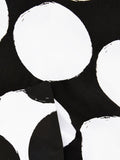 Monochrome Polka Dot Double Duvet Cover Set