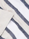 Multicoloured Hampton Stripe Double Duvet Cover Set