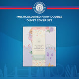 Multicoloured Fairy Double Duvet Cover Set