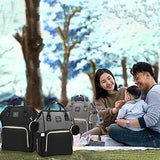Baby Bag Diaper Changing Backpack Waterproof Large Capacity - toylibrary.lk