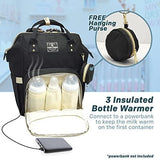 Baby Bag Diaper Changing Backpack Waterproof Large Capacity - toylibrary.lk