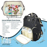 Baby Bag Diaper Changing Backpack Waterproof Large Capacity - toylibrary.lk