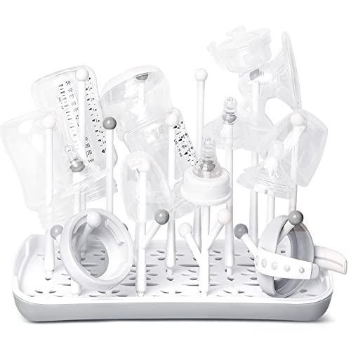 Philips avent bottle drying rack hot sale in white