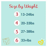 Baby Nappy Pants Size 6 (15+ kg/33 Lb),120 Nappies - toylibrary.lk