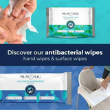 Biodegradable Baby Wipes Multipack, 672 Wet Wipes (12 Packs) - toylibrary.lk