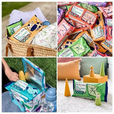 Biodegradable Baby Wipes Multipack, 672 Wet Wipes (12 Packs) - toylibrary.lk