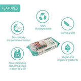 Biodegradable Wet Wipes,14x 50 Wipes - toylibrary.lk