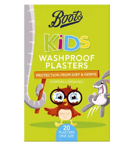 Boots Kids Washproof Plasters 20 Pack toylibrary.lk