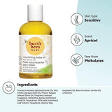 Burt's Bees Baby Oil, Nourishing Baby Moisturiser With Apricot Oil - toylibrary.lk
