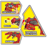 DinoBlaster 2 in 1 Transforming Dinosaur Toy Blaster - toylibrary.lk