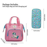Doll Nappy Bag Set for Kids - toylibrary.lk