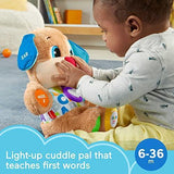 Fisher-Price Smart Stages Puppy, Laugh and Learn Soft Educational Electronic Toddler - toylibrary.lk