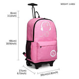 Functional Laptop Rucksack with Rolling Wheels - toylibrary.lk