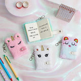 Girls Pink Unicorn Diary Mini Size with Keyring - toylibrary.lk