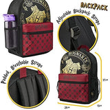Harry Potter Backpack School Bag Set with Drawstring Gym Bag and Pencil Case - toylibrary.lk