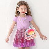 Hifot Unicorn Crossbody Bag Purse with Jewelry Set Little Girls - toylibrary.lk