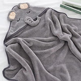 Hooded baby Towel,Baby Bath Towel Blanket,l Baby Gift Set. - toylibrary.lk