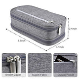 Large Pencil Cases for Kids, Big Capacity Pencil Bag Pouch with 3 Compartments - toylibrary.lk