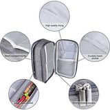 Large Pencil Cases for Kids, Big Capacity Pencil Bag Pouch with 3 Compartments - toylibrary.lk