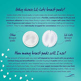 Lil-Lets Maternity Breast Pads, 120 x Disposable Nursing Pads - toylibrary.lk