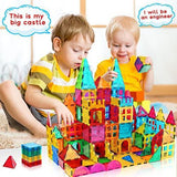 Magnetic Building Blocks 3D Colorful Magnetic Tiles for Kids - toylibrary.lk