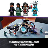 Marvel Shuri's Sunbird, Black Panther Aircraft Buildable Toy Vehicle for Kids - toylibrary.lk