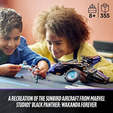 Marvel Shuri's Sunbird, Black Panther Aircraft Buildable Toy Vehicle for Kids - toylibrary.lk