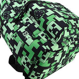 Minecraft Creeper Backpack fits A4 with padded laptop / tablet pocket - toylibrary.lk