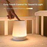 Momcozy White Noise Machine,Sound Machine for Baby Adults with 7 Colour Night Light - toylibrary.lk