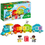 My First Number Train Toy with Bricks for Learning Numbers - toylibrary.lk