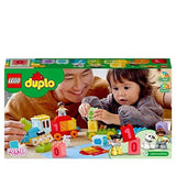 My First Number Train Toy with Bricks for Learning Numbers - toylibrary.lk