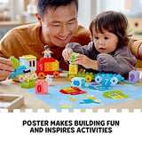 My First Number Train Toy with Bricks for Learning Numbers - toylibrary.lk