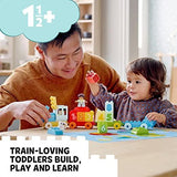 My First Number Train Toy with Bricks for Learning Numbers - toylibrary.lk
