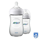 Natural Baby Bottles with Slow Flow teats, Pack of 2 - toylibrary.lk