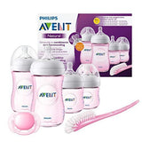 Natural Newborn Baby Bottle Kit - Pink - toylibrary.lk