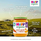 Organic Sweet Squash & Chicken Baby Food Jar 6+ Months (6 x 125g) - toylibrary.lk