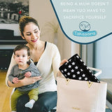 Portable Baby Changing Mat with Built-in Memory Foam Cushion - toylibrary.lk