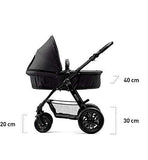 Pram 3 in 1 Set MOOV, Travel System, Baby Pushchair, Buggy, - toylibrary.lk