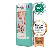 Premium Eco Nappies, Size 5 Nappies (27-40lb/12-18kg),132PK - toylibrary.lk