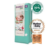 Premium Eco Nappies,Size 4 Nappies (15-31lb/7-14 kg), Maxi, 48PK - toylibrary.lk