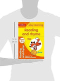 Reading and Rhyme Ages 3-5: Ideal for home learning - toylibrary.lk