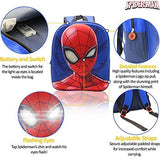 Spiderman Kids Backpack with Light Up Eyes - toylibrary.lk