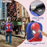 Spiderman Kids Backpack with Light Up Eyes - toylibrary.lk