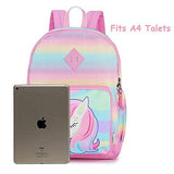 Unicorn Backpack for Little Girls, Cute Rainbow Glitter Lightweight - toylibrary.lk