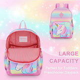 Unicorn Backpack for Little Girls, Cute Rainbow Glitter Lightweight - toylibrary.lk