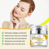 Vitamin C Face Cream with Hyaluronic Acid & Vitamin E - toylibrary.lk