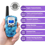 Walkie Talkies 3 Pack, Upgraded Version, 3KM Range - toylibrary.lk