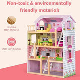 Wooden Dolls House - toylibrary.lk