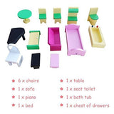 Wooden Dolls House - toylibrary.lk