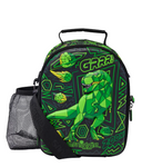 Wild Side Hardtop Curve Lunchbox With Strap - Black/Green